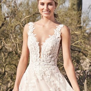 flattering aline wedding dress