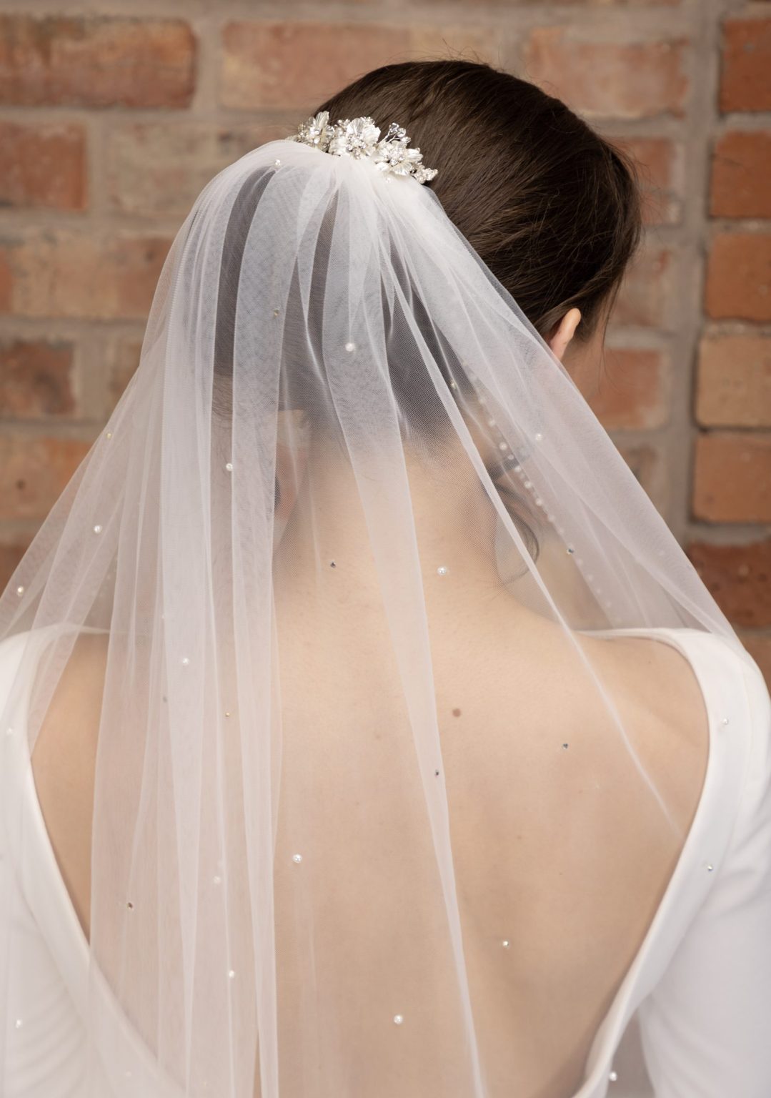 diamanté veil