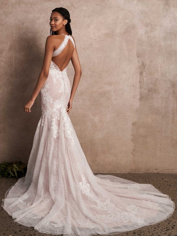 low back wedding sale