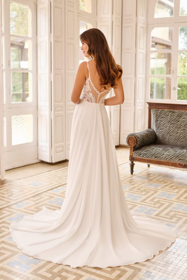 light summer wedding dress